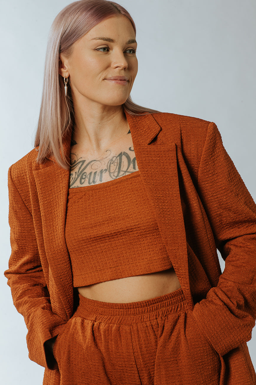 Toi Blazer Brown